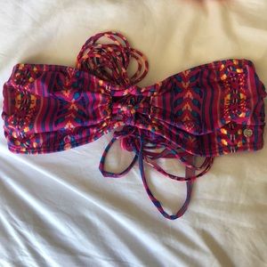 Strapless Billabong Top. Size Sm.